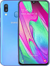 Best available price of Samsung Galaxy A40 in Nauru
